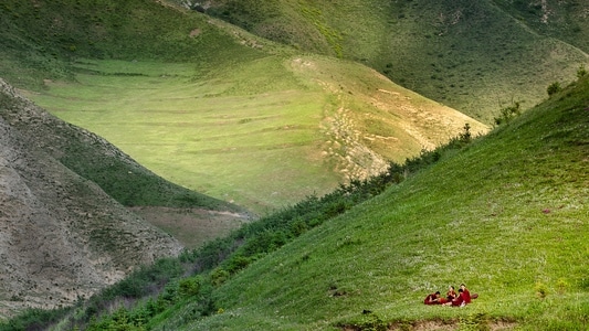 你好2020-旅行-甘南-夏河-风景 图片素材