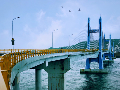 旅拍-浙江-嵊泗列岛-景观-大桥 图片素材