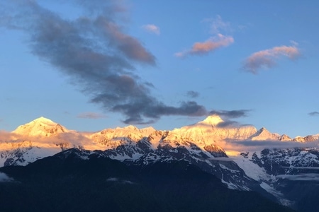 风光-旅行-云南-梅里雪山-手机 图片素材