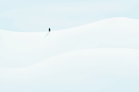 大地-大自然-风光-雪景-冬天 图片素材