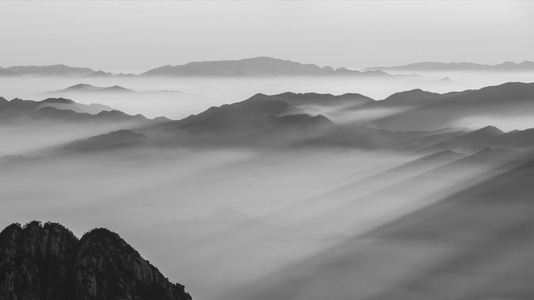 热门-风光-黄山-风景-风光 图片素材