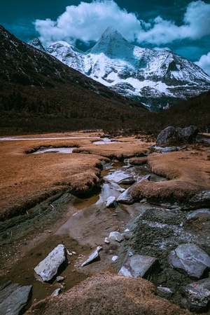 70周年摄影大赛-70周年风光-旅行-雪山-风景 图片素材