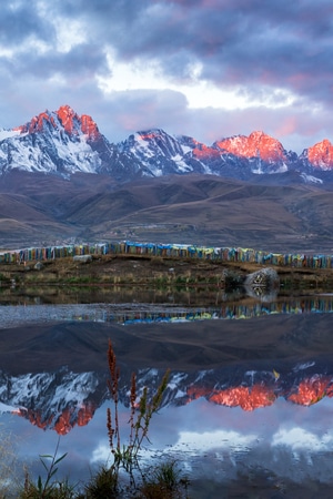 川西-甘孜-高原-藏地-风光 图片素材
