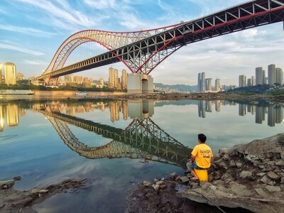 手机摄影-看你的城市-桥-桥梁-建筑 图片素材