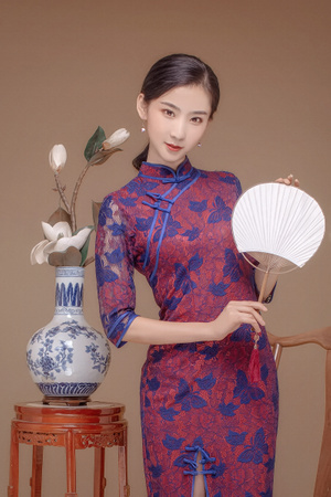 工笔画-复古-女人-女性-美女 图片素材