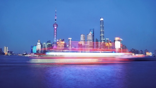 上海-陆家嘴-城市天际线-城市故事-城市风光 图片素材