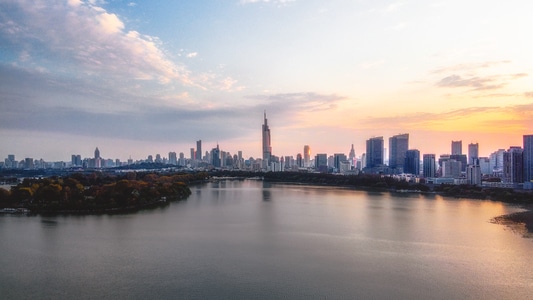 你好2020-风光-城市-建筑-南京 图片素材