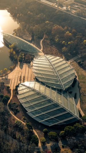 一镜知秋-中山陵-南京-建筑-风光 图片素材