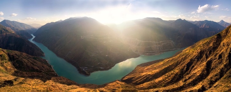 上帝视角-自然-风光-风景-自然风光 图片素材