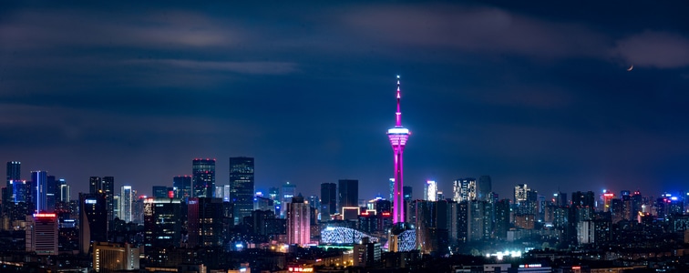 夜景-城市-城市-城市风光-建筑 图片素材