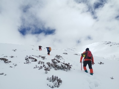纪实-生活-旅行-雪山-无限风光在险峰 图片素材