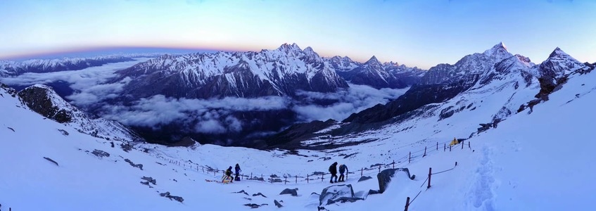 无限风光在险峰-户外-雪山-旅行-生活 图片素材
