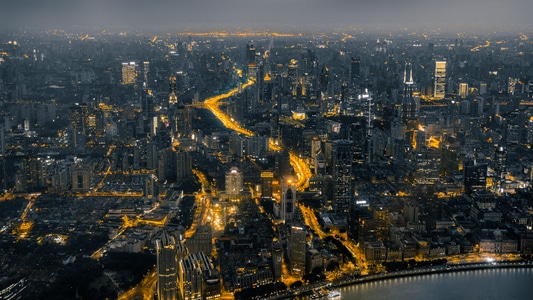 上海-上海中心大厦-城市-城市风光-建筑 图片素材