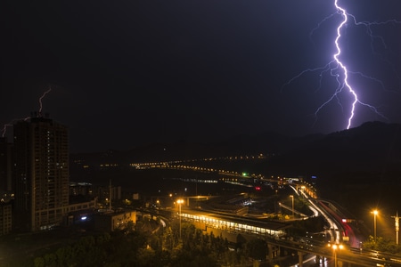 城市天际线-城市-网红-魔幻-雾都 图片素材