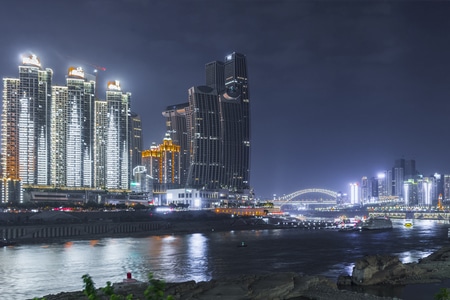 夜色-风光-城市风光-魔都-桥都 图片素材