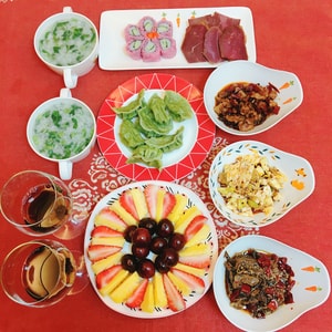阿柯美食-情人节-手机摄影-美食-室内 图片素材