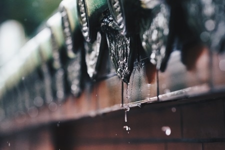 雨天-听雨-夏季-广州-雨天 图片素材