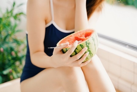 广州-夏天-清凉-女生-写真 图片素材