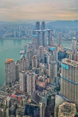 蓝-手机摄影-旅拍-旅行-华为 图片素材