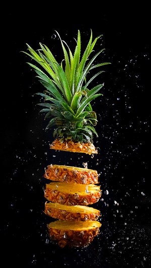 美食摄影-水果-手机摄影-菠萝-静物 图片素材