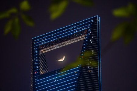 建筑-城市-魔都-上海-夜景 图片素材