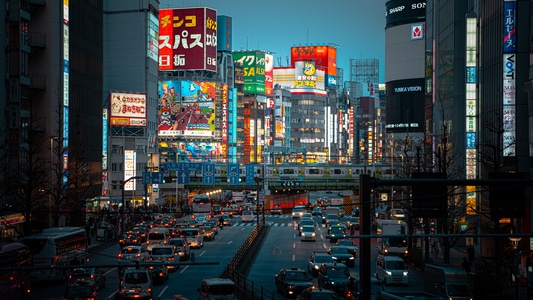 日系-风光-旅行-街道-建筑 图片素材