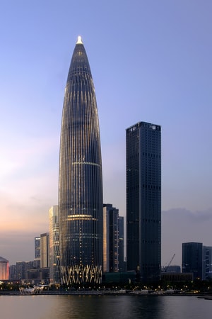 夜景-深圳-灯光-建筑-城市风光 图片素材