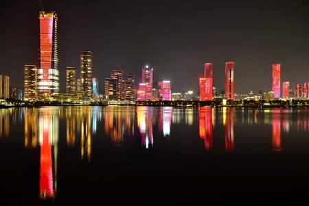 夜景-深圳-灯光-建筑-城市风光 图片素材