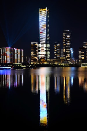 夜景-深圳-灯光-城市-城市风光 图片素材
