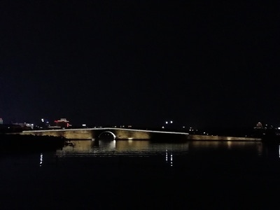 每日一图成长计划-西湖-断桥-夜景-风景 图片素材