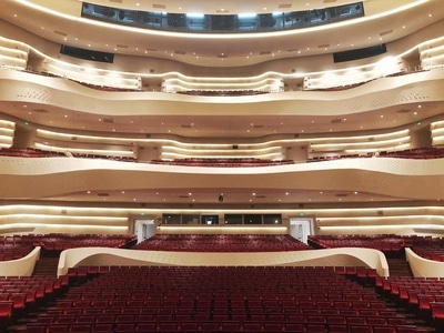 建筑-城市-室内-建筑-江苏大剧院 图片素材
