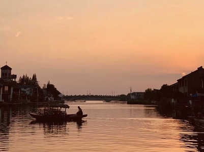 每日一图成长计划-风景-美景-城市-夕阳 图片素材
