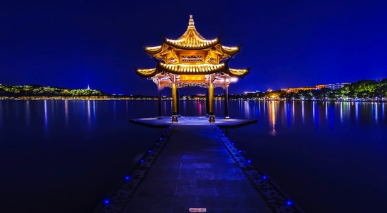 美景-风光-风景-杭州-西湖 图片素材