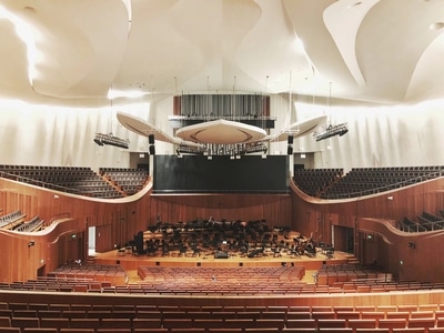 建筑-城市-室内-建筑-江苏大剧院 图片素材