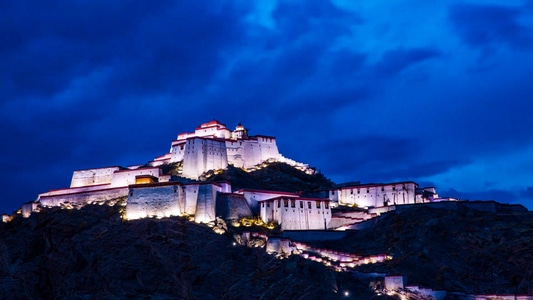 美景-风光-风景-古堡-楼房 图片素材