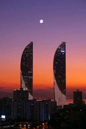 城市-风光-建筑-厦门-色彩 图片素材