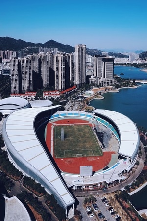 建筑-风光-厦门-城市-海边 图片素材