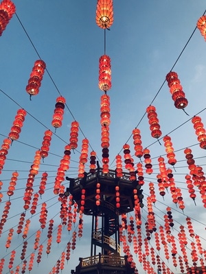 灯笼-手机摄影-风筝-灯笼-楼台 图片素材