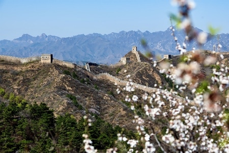 长城-金山岭-风景-自然-山 图片素材