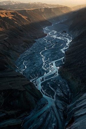 自然风光-风景-安居海大峡谷-峡谷-风景 图片素材