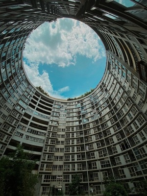 手机摄影-人文-昆明市-建筑-高楼 图片素材