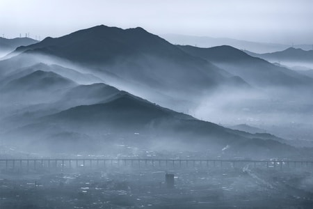 安静-日出-早上-薄雾-清晨 图片素材