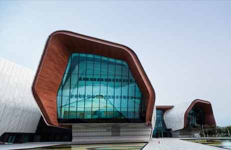 城市-航拍-光影-风光-城市建筑 图片素材