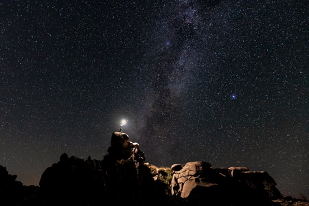 色彩-星空-户外-银河-风光 图片素材