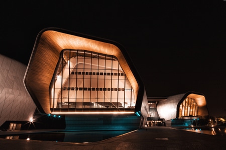 城市-航拍-光影-风光-城市建筑 图片素材