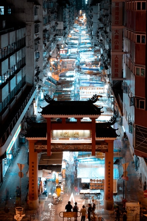 旅行-城市-城市建筑-看你的城市-城市夜景 图片素材
