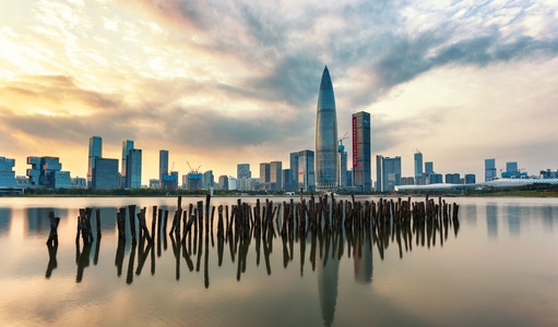 看你的城市-城市-深圳湾-城市-城市风光 图片素材