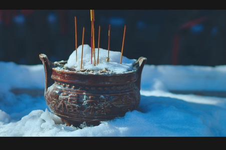 lomo-生活-索尼-电影胶片色调-香炉 图片素材