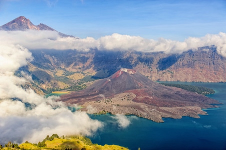 火山-自然风光-星空-美图-风光 图片素材