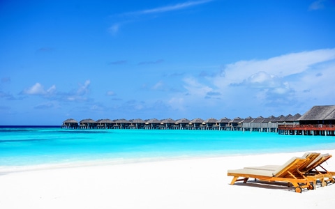 马尔代夫-海滩-海-沙滩-海岛 图片素材